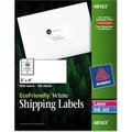 Avery Avery® EcoFriendly Labels, 2 x 4, White, 1000/Pack 48163
